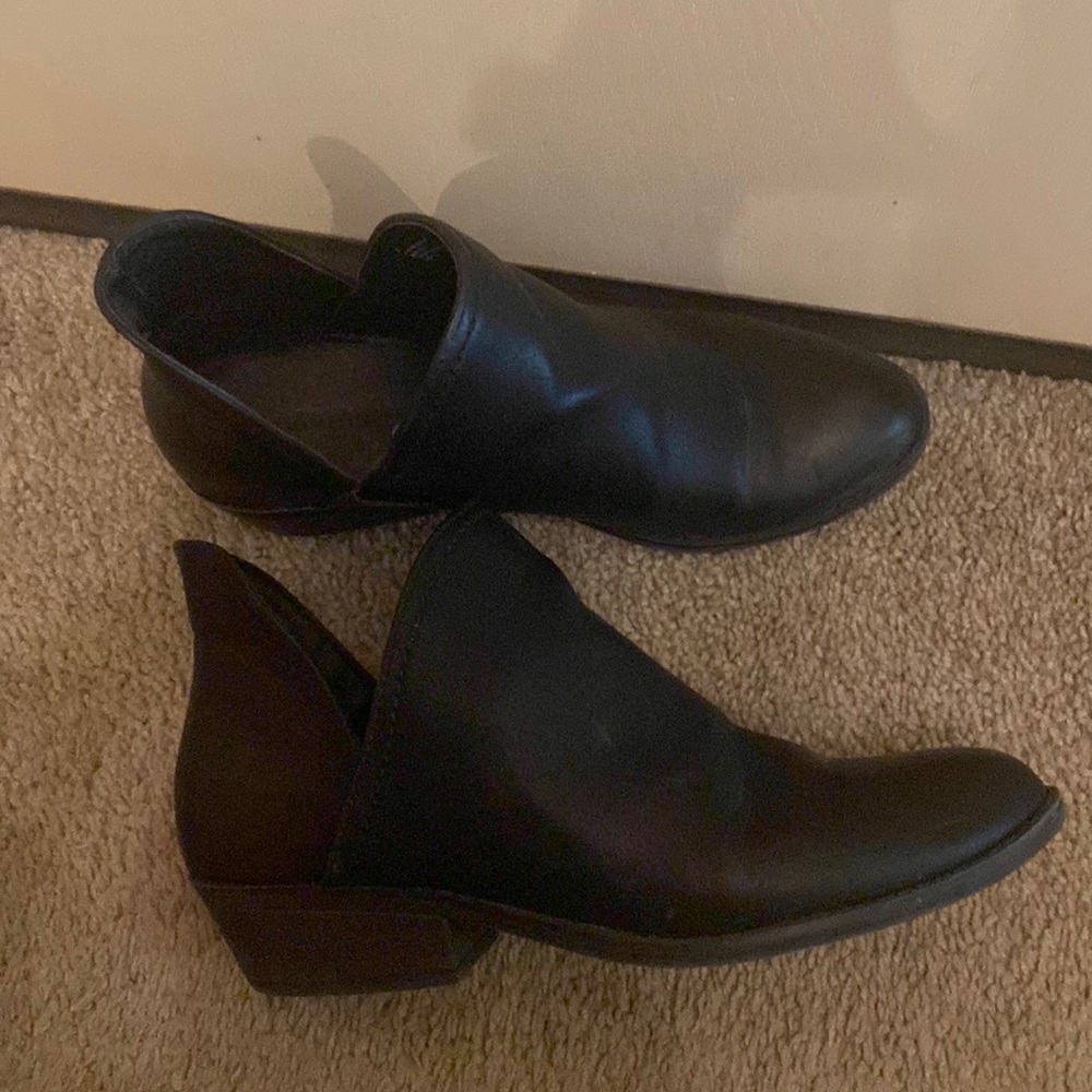 Black booties